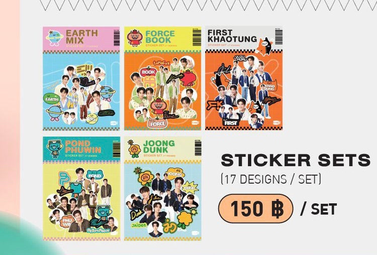 GMMTV FANDAY IN BANGKOK sticker sets