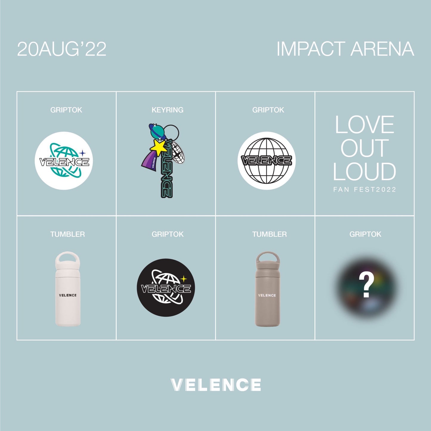 VELENCE LOVE OUT LOUD 2022 COLLECTION tumbler seaweed green 350ml