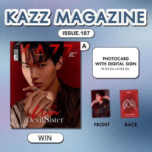 DevilSister WIN MIN cover KAZZ MAGAZINE issue.187