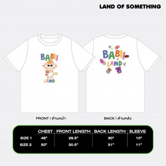 LAND OF SOMETHING TSHIRT ver 2 BABII 24/7 CONCERT【OFF】