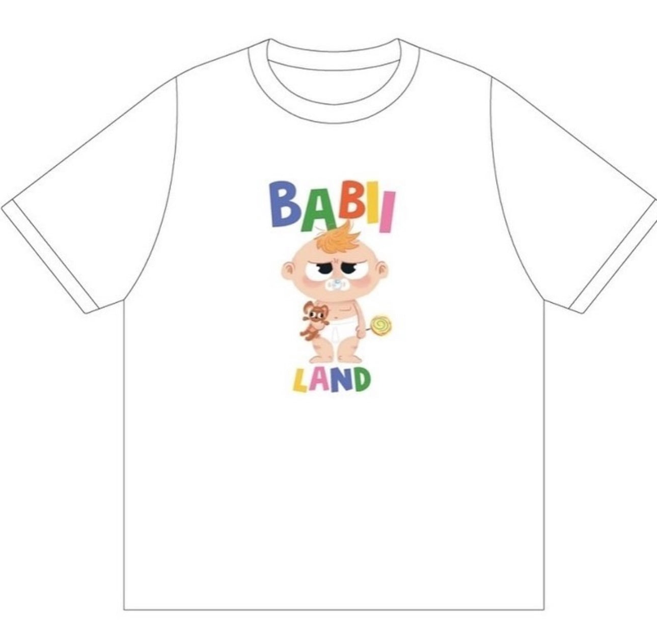 LAND OF SOMETHING TSHIRT ver 2 BABII 24/7 CONCERT【OFF】