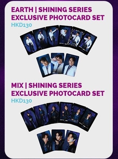 EMH-20 EARTH MIX SHINING SERIES
EXCLUSIVE PHOTOCARD SET