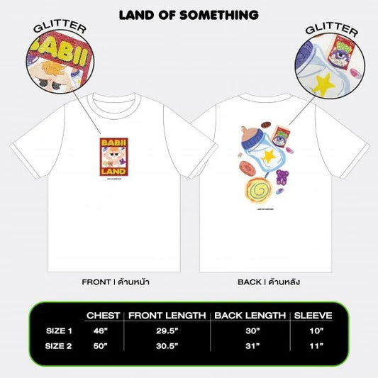 LAND OF SOMETHING TSHIRT ver 1 BABII 24/7 CONCERT【OFF】