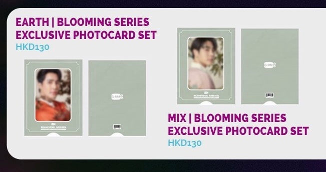 EMH-15 EARTH MIX BLOOMING SERIES EXCLUSIVE PHOTOCARD SET