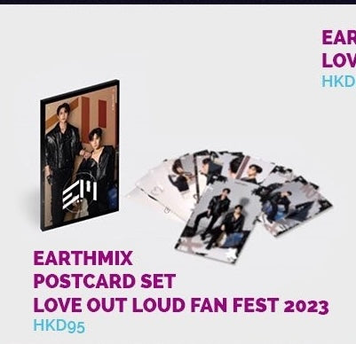 EMH-22 EARTHMIX POSTCARD SET
LOVE OUT LOUD FAN FEST 2023