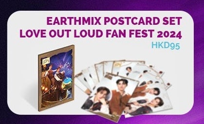 EMH-3 EARTHMIX POSTCARD SET
LOVE OUT LOUD FAN FEST 2024