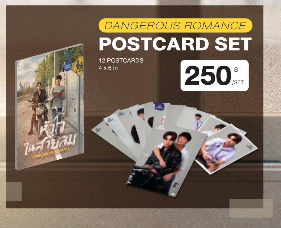 DANGEROUS ROMANCE postcard set