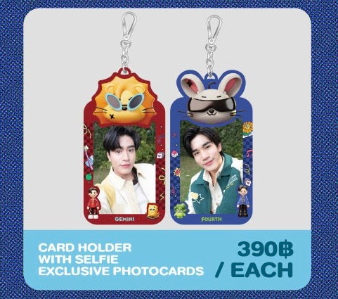 GeminiFourth My Turn Concert card holder with selfie exclusive photocards