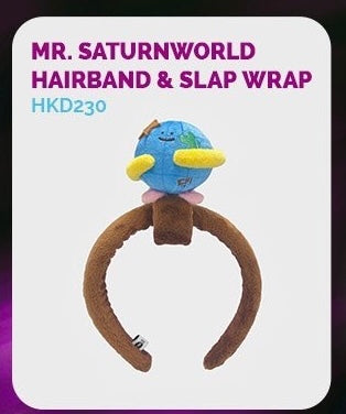 EMH-5 MR. SATURNWORLD HAIRBAND & SLAP WRAP