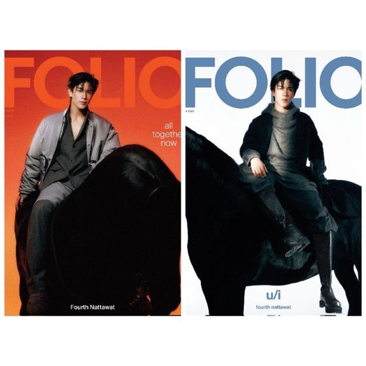 fourth cover FOLIO magazine シンガポール