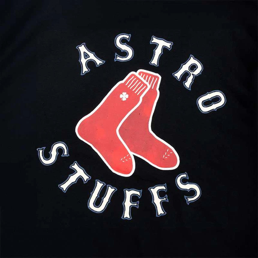 astrostuffs FA24 RED SOCKS HOODIE