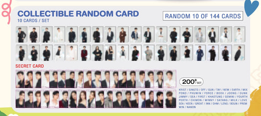 [YbookFair8] COLLECTIBLE RANDOM CARD (RANDOM 10 / 144 CARDS)